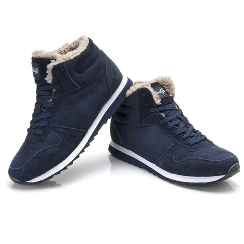 Winterschuhe Herren | Schnürstiefel Knöchelhoch - Image 4