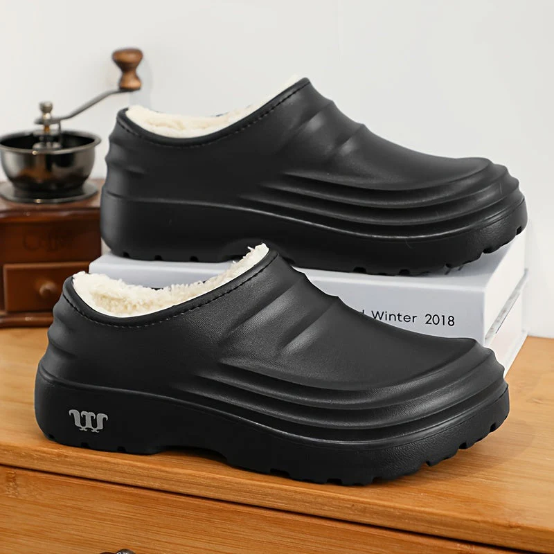Winterschuhe Herren | Slip-On Clogs Mit Innenfutter - Image 3