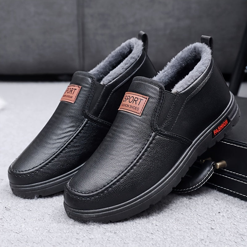 Winterschuhe Herren | Slip-On Mittlerer Schnitt Mit Innenfutter - Image 3