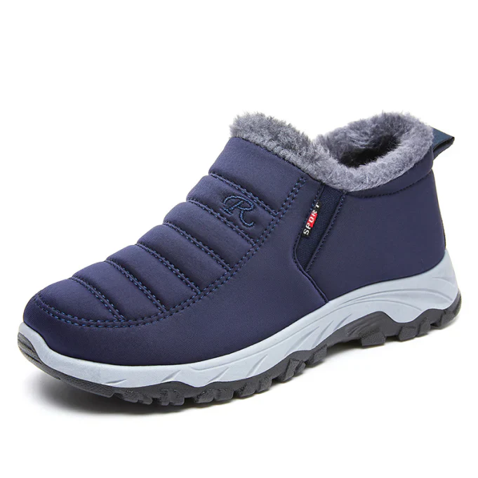 Winterschuhe Herren | Slip-On Stiefel Knöchelhoch Niedriger Schnitt - Image 2