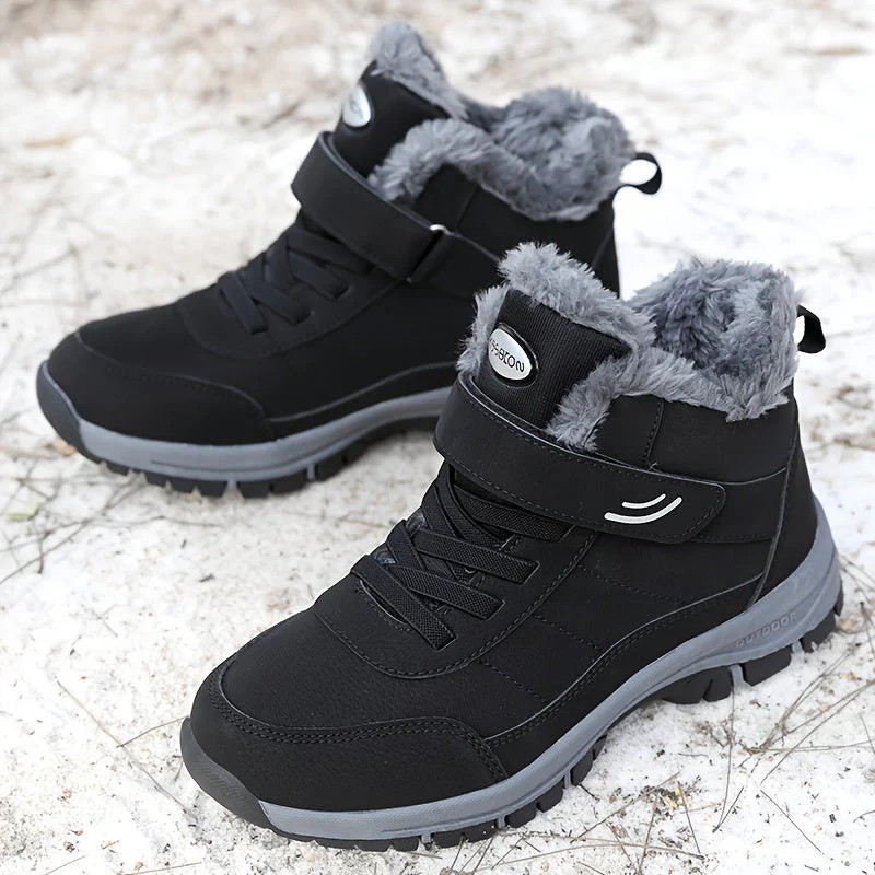 Winterschuhe Unisex Stiefel | Knöchelhoch mit Riemenverschluss