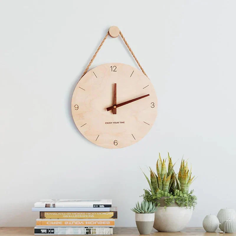 WoodHush Minimalistische Wanduhr - Image 3