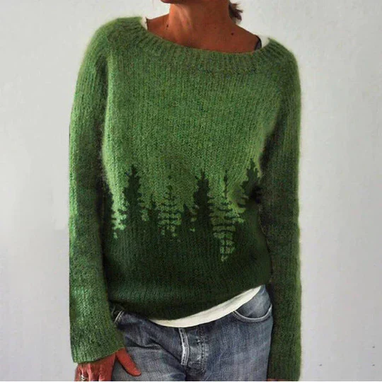Xanthe | damen retro-pullover - Image 3