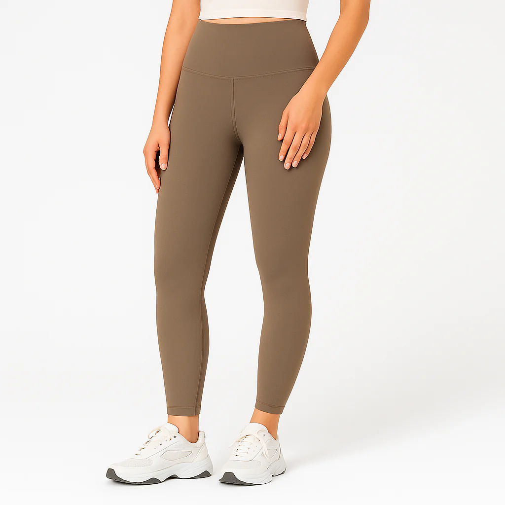 Yoga-Leggings mit hohem Bund für Damen – schweißableitende und dehnbare Sportbekleidung - Image 3
