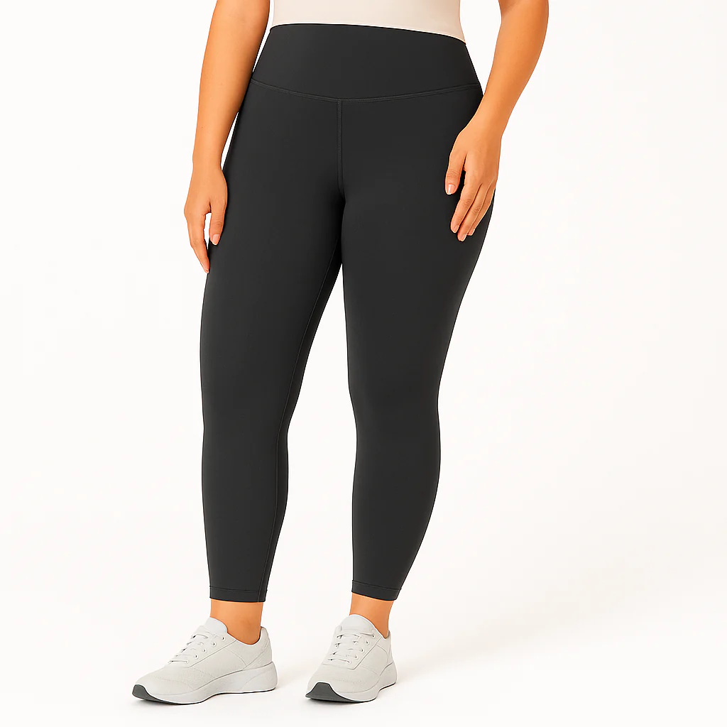 Yoga-Leggings mit hohem Bund für Damen – schweißableitende und dehnbare Sportbekleidung - Image 7