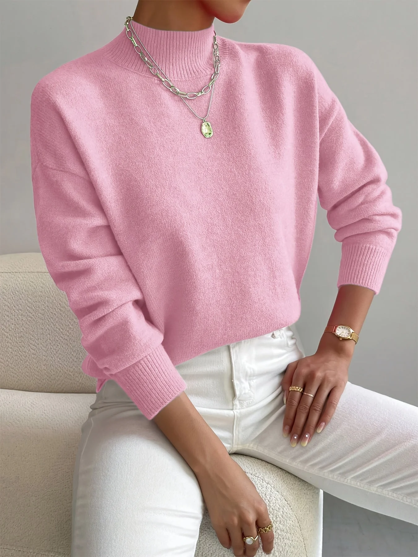 Yvonne – Eleganter Strickpullover - Image 2