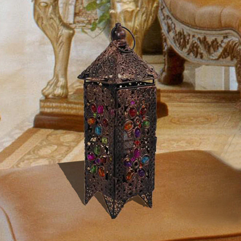 Zafira – eklektische Metall-Nachtlampe mit Boho-Charme - Image 4