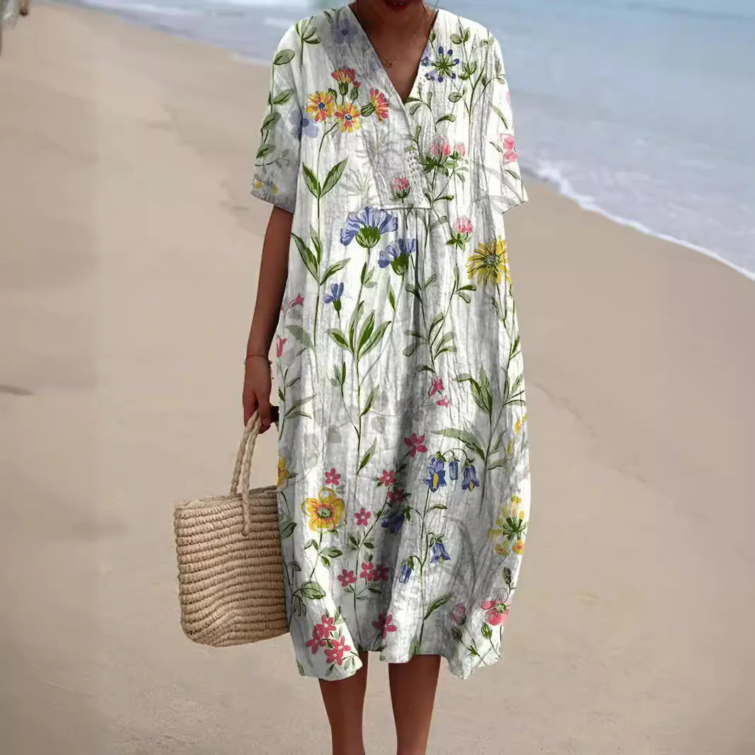 Zandrea | Floral Dress