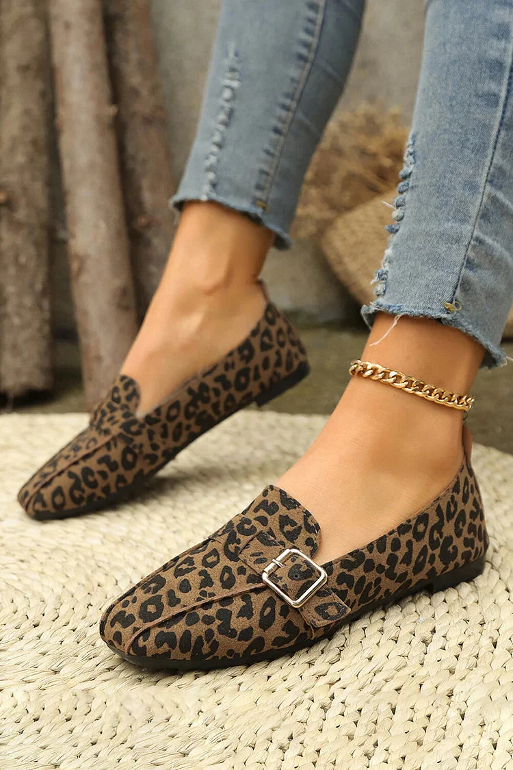 Zanika - Tägliche Loafers mit dekorativem Schnalle und Riemen - Image 9