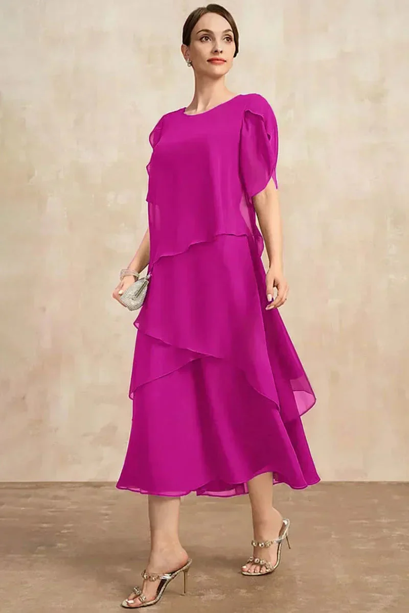 ZEHRA - KLASSISCHES CHIFFONKLEID - Image 4