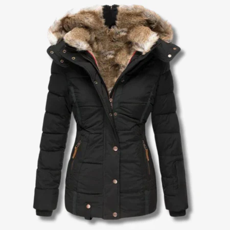 Zera - warme jacke mit kapuze - Image 6