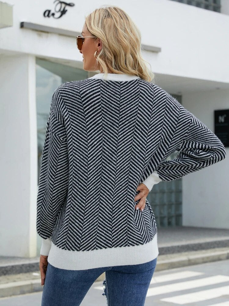 Zickzack-Pullover - Image 2