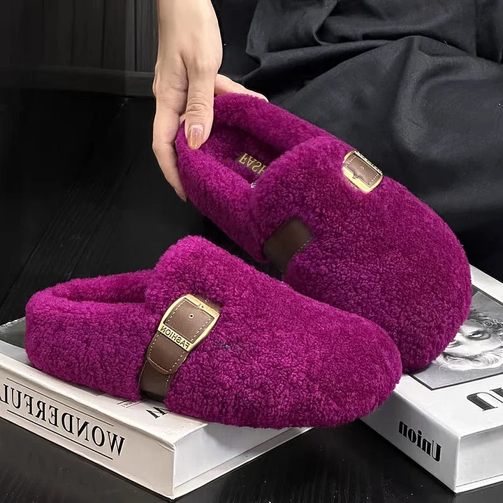 Zilvia – Warme Lammwoll Schuhe Im Märchenstil - Image 6