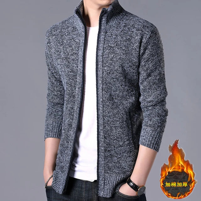 Zip-Dickstrickjacke - Image 11