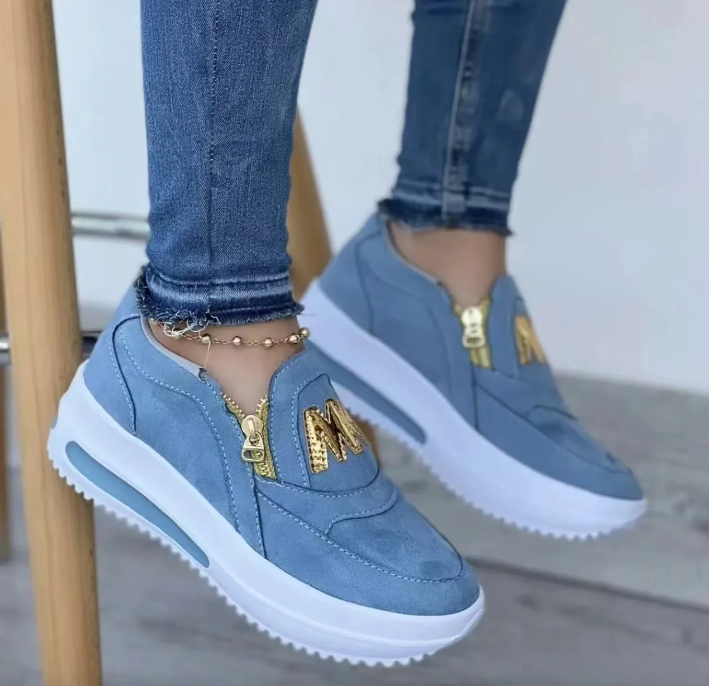 ZipStep™ Sneakers – Für stilvolle und schmerzfreie Schritte