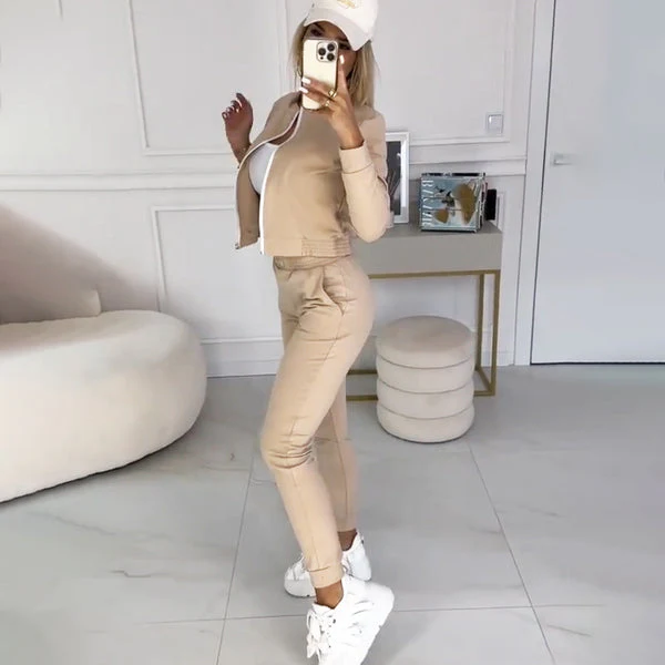ZORA - BEQUEMES UND ELEGANTES DREITEILIGES SET