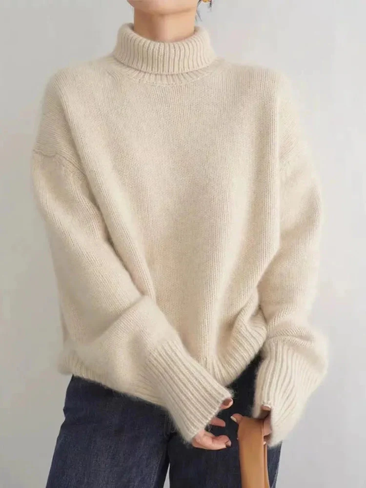 Zora | Eleganter Rollkragenpullover für Damen Freizeit