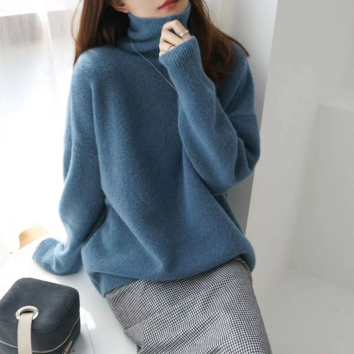 Zora | Eleganter Rollkragenpullover für Damen Freizeit - Image 11