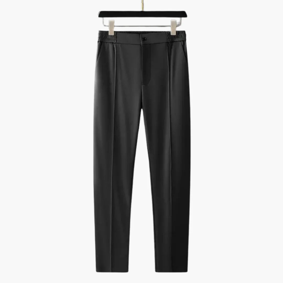 Zweiteiler Set für Herren – Kurzarmshirt mit Stoffhose - Image 10