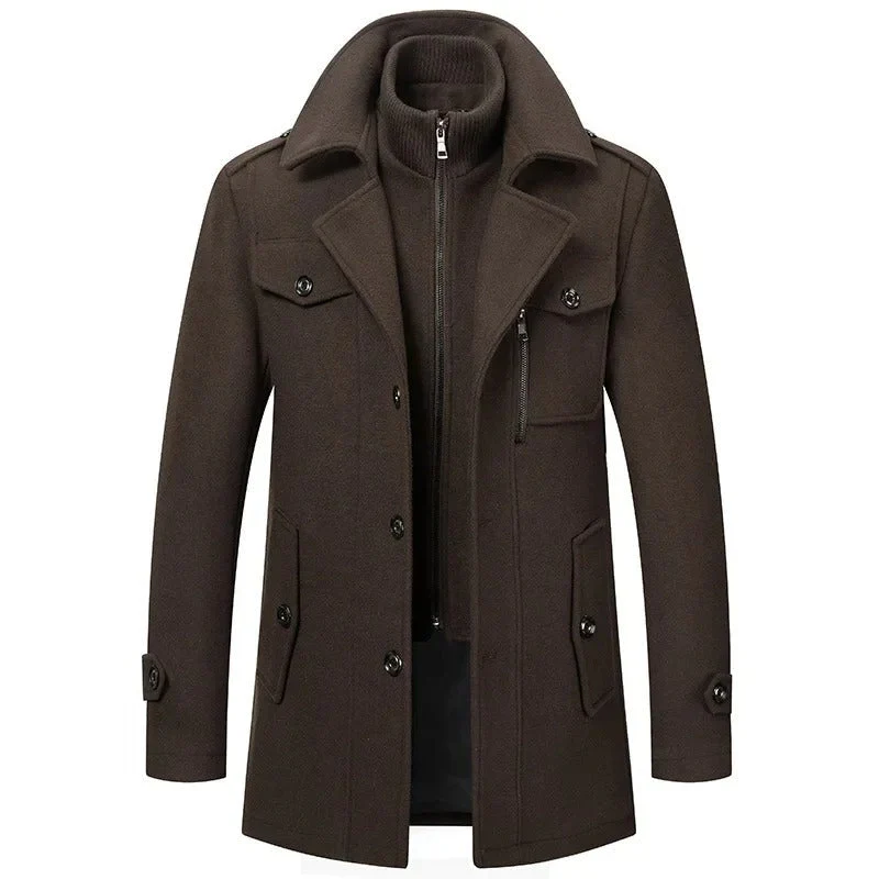 Zweiteilige Herren-Winterjacke mit isolierender Innenjacke – wasserabweisend, stylisch und warm - Image 7