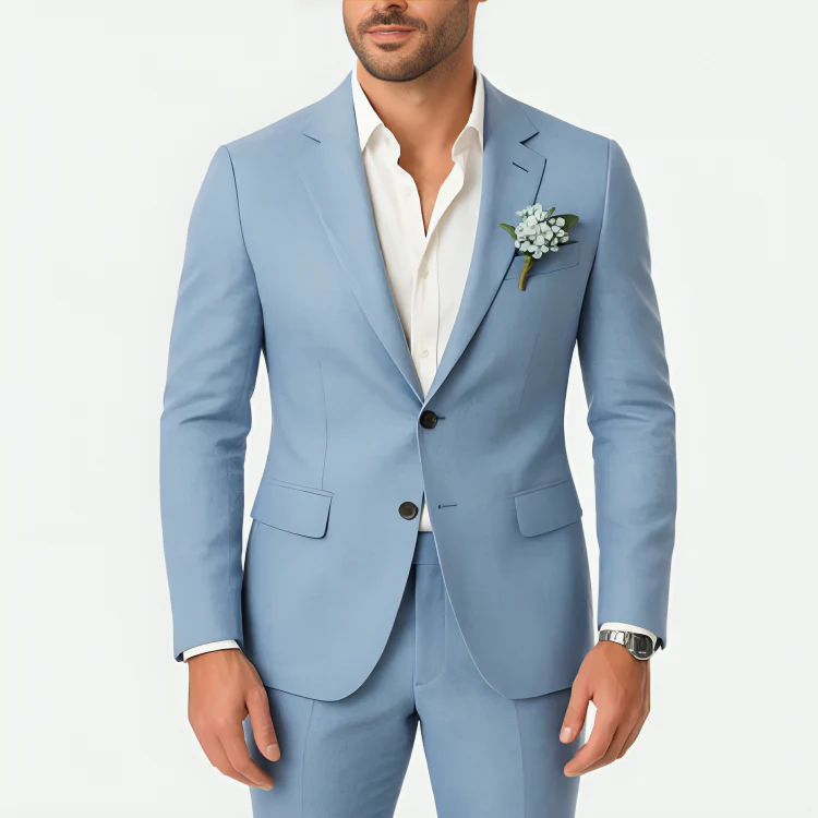 Zweiteiliger Freizeitanzug Für Hochzeitsgäste | Elegante