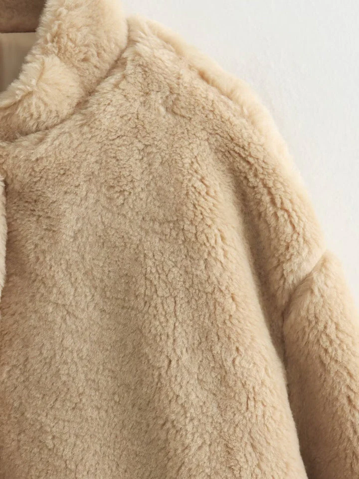 Zwillia - weiche teddybär-jacke für damen - Image 2